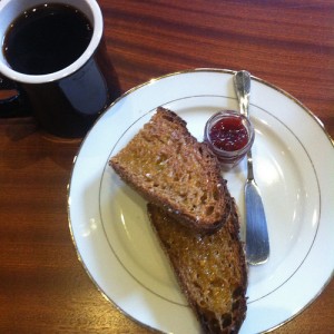 Coffee toast jam - med