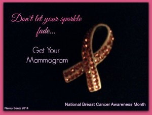 Mammogram sparkle fade