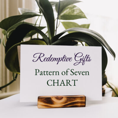 chart of pattern of seven in scripture